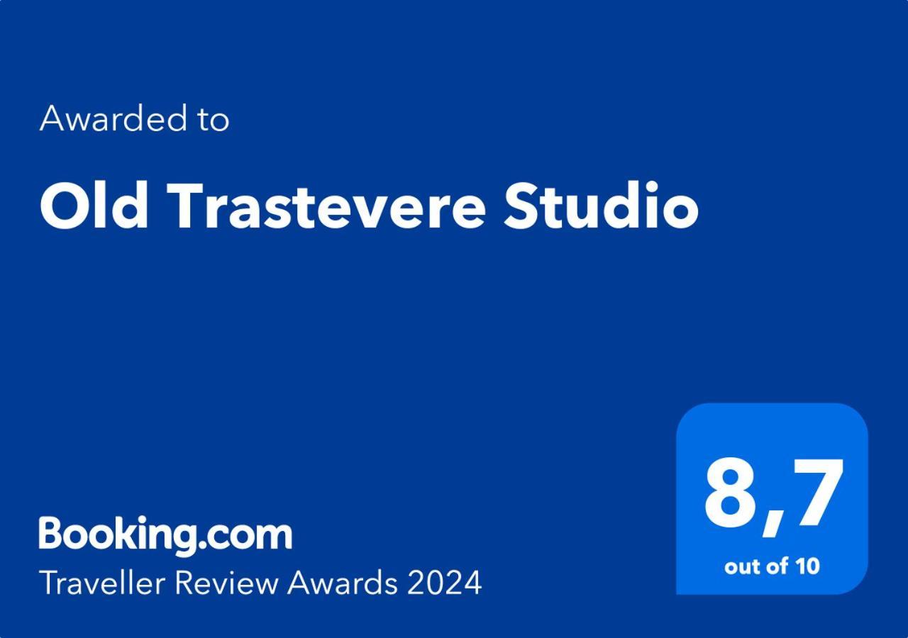 Old Trastevere Studio Rome Bagian luar foto